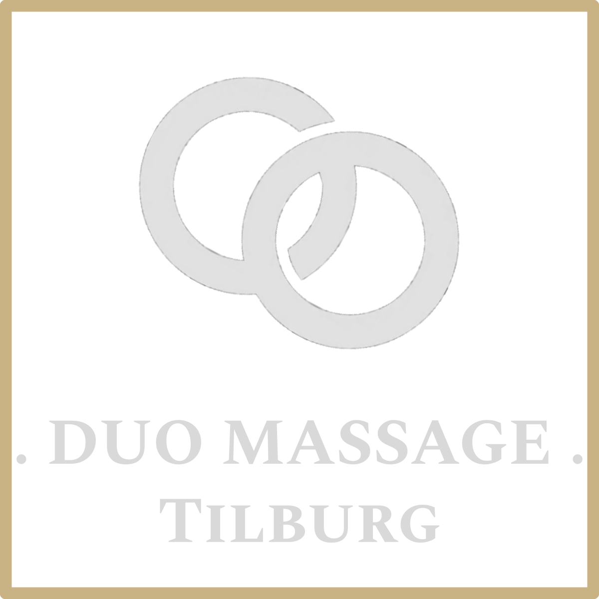 DUO MASSAGE Tilburg - LOGO transparant WIT